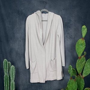 Barefoot Dreams Cozychic Coastal Hooded Cardigan